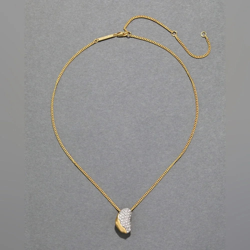 ALEXIS BITTAR • Solanales Crystal Small Pebble Necklace